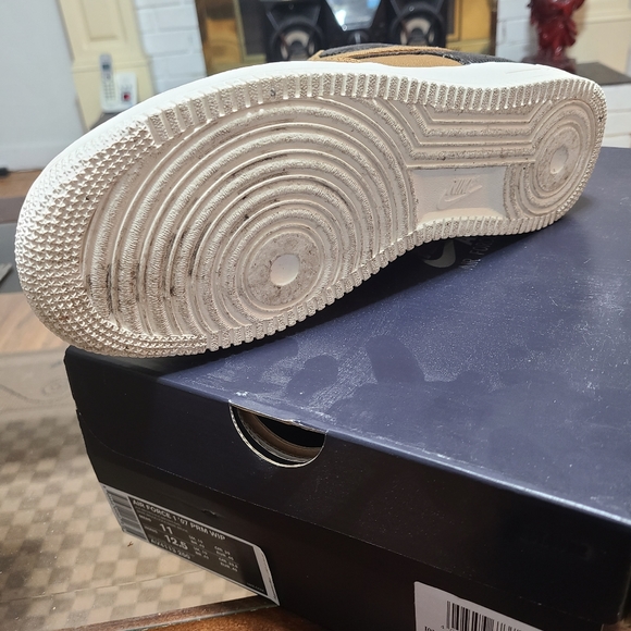 Nike Air Force 1 Low '07 PRM WIP x Carhartt 'Ale Brown' - Picture 3 of 8